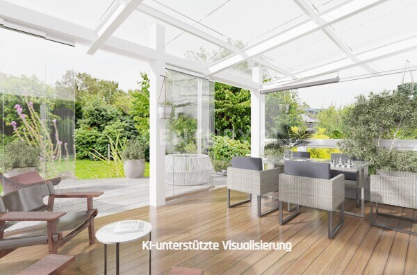 Wintergarten (KI-visualisiert)